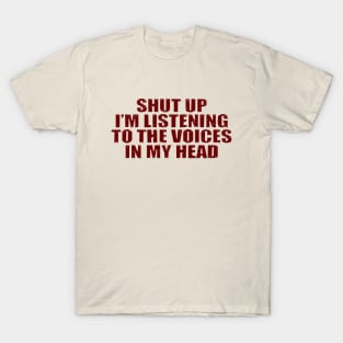 gym thoughts T-Shirt